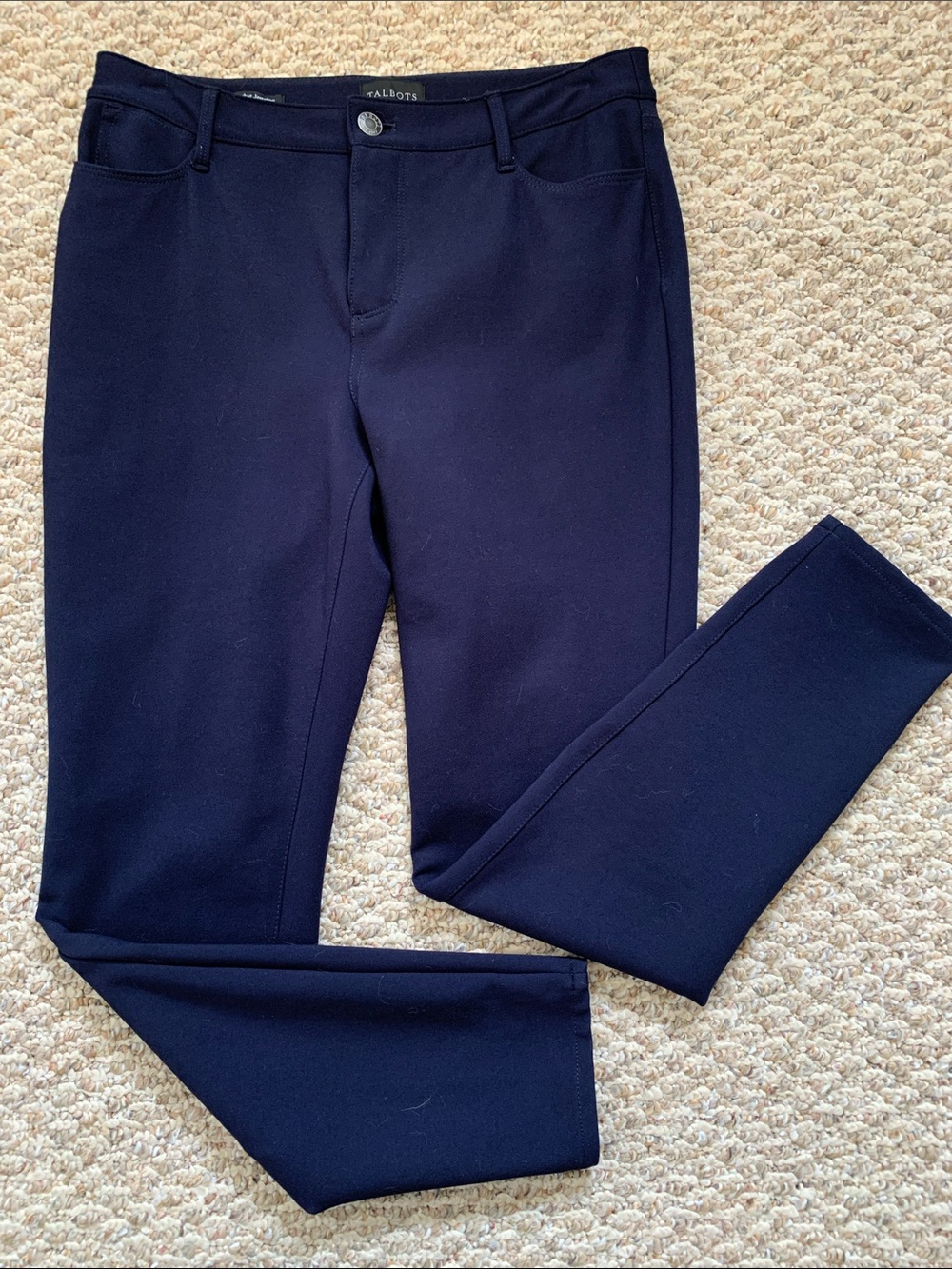 Talbots Dark Navy Soho 5 Pocket Jegging.